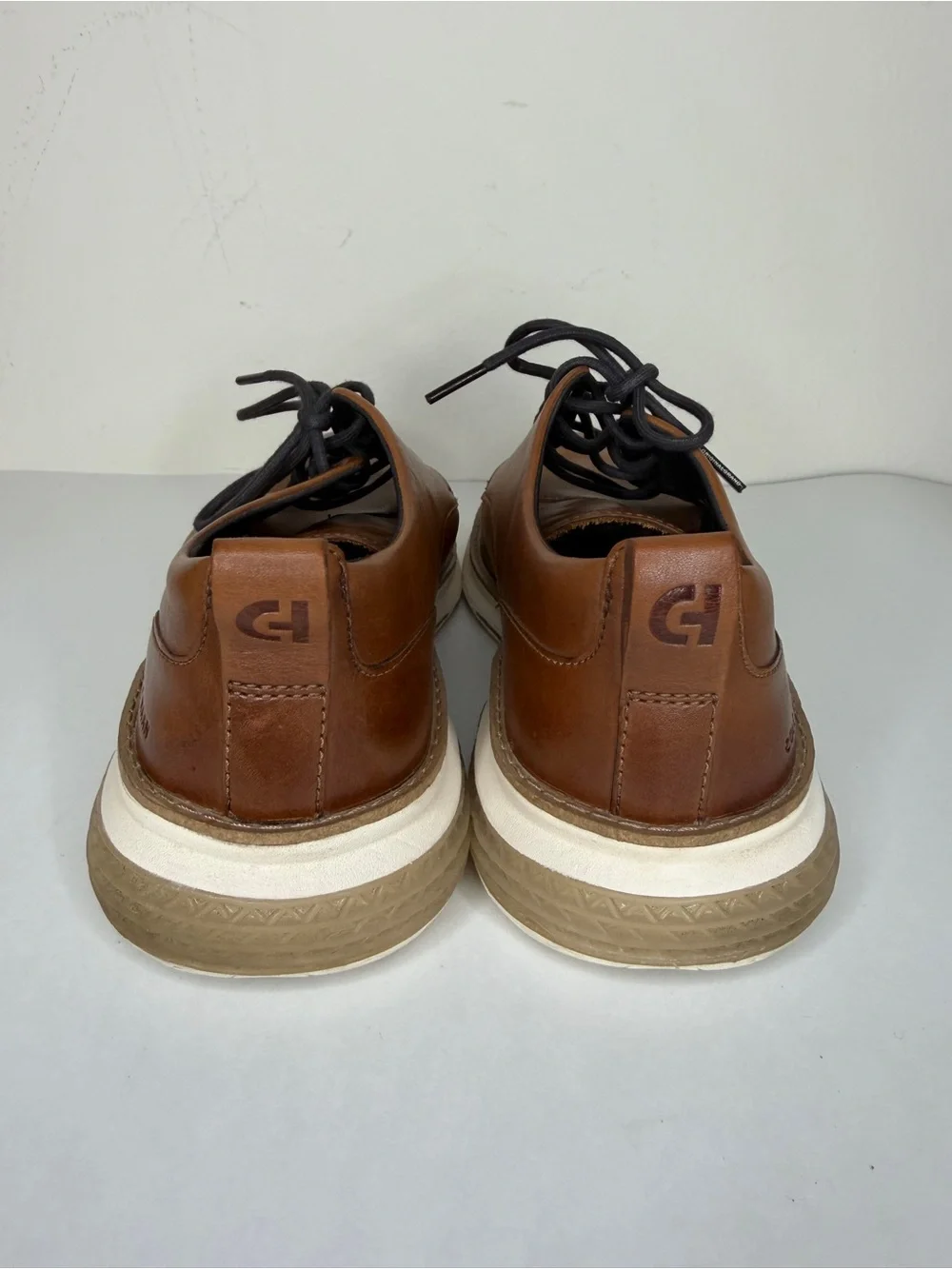 Cole Haan C42136 Oxfords Casual Dress Shoes Men’s Size 8M Brown Leather